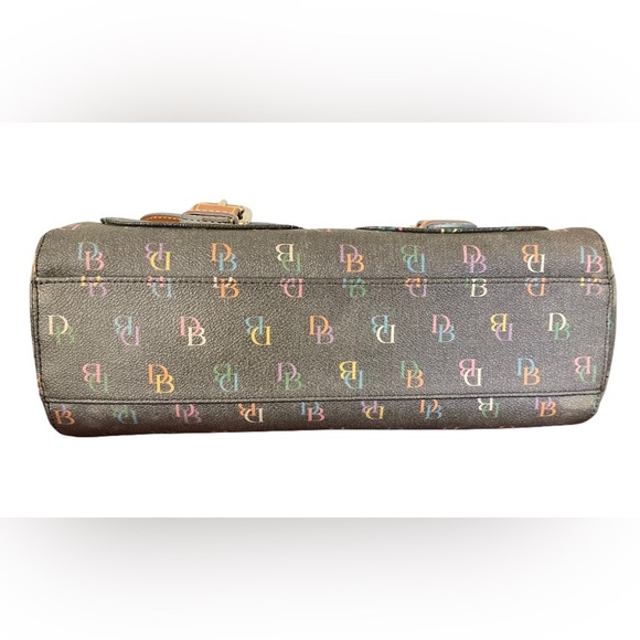 Dooney and Bourke Multicolor Signature Hobo Shoulder Bag - Picture 9 of 16